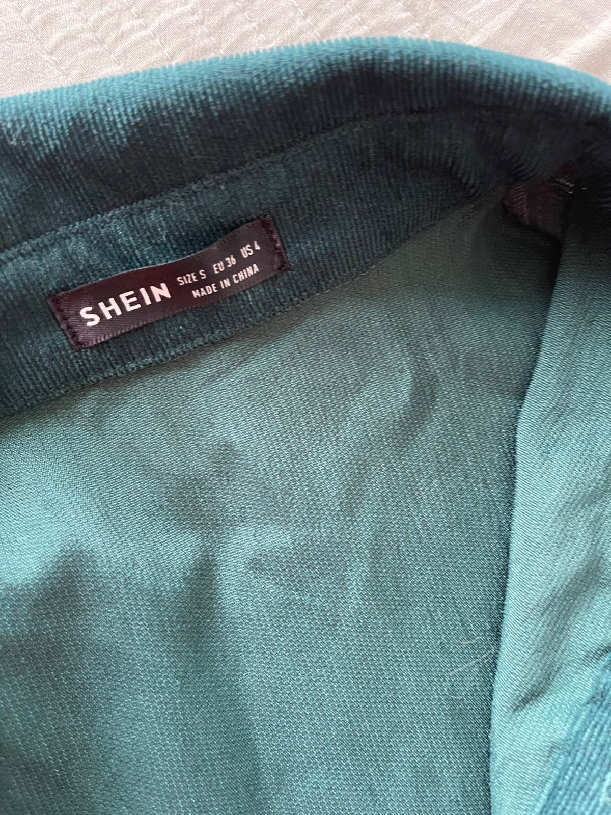 Corduroy Button Shirt