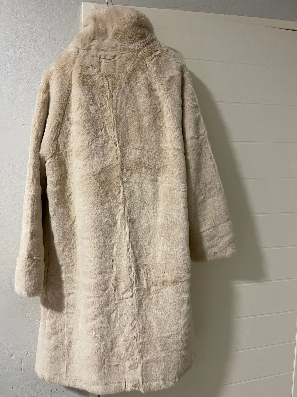 Zara Fawn Fur Coat