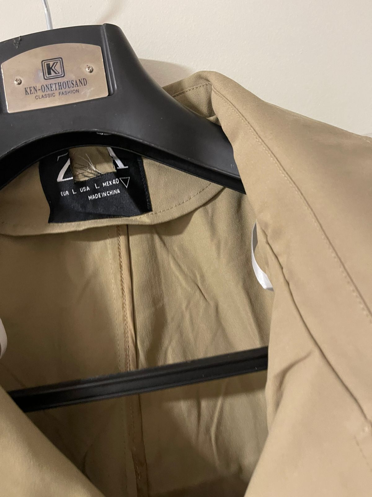 Zara Trench Coat With Belt
