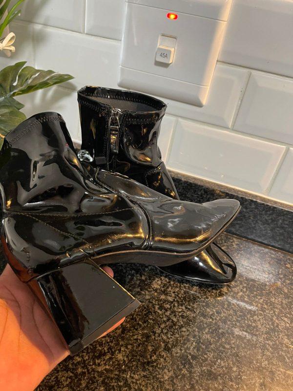 Bershka Platform Heel Boots